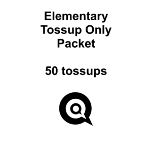 Secured Competition Questions – Elementary Standard Tossup Packet