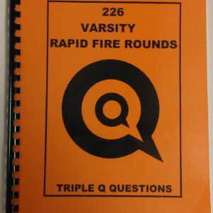 226 Varsity Rapid Fire Rounds
