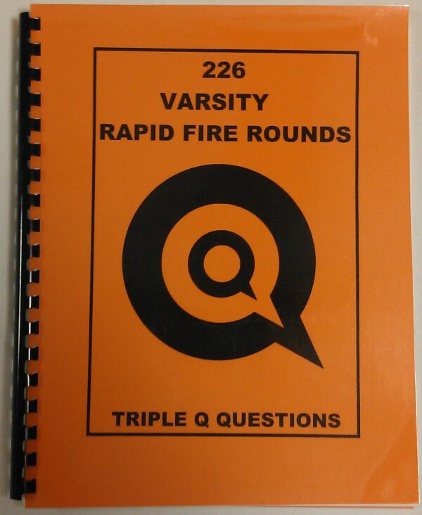 226 Varsity Rapid Fire Rounds
