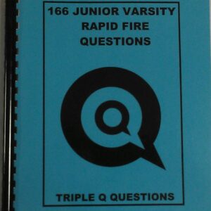166 Junior Varsity Rapid Fire Rounds