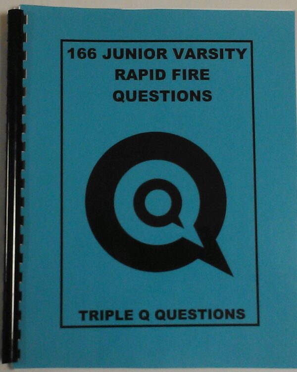 166 Junior Varsity Rapid Fire Rounds