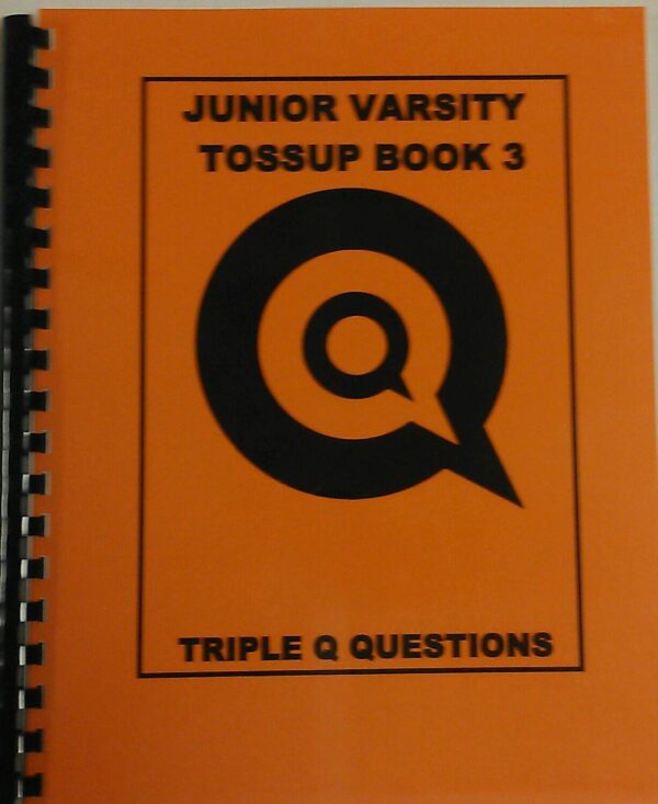 Junior Varsity Tossup Book #3