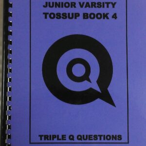 Junior Varsity Tossup Book #4
