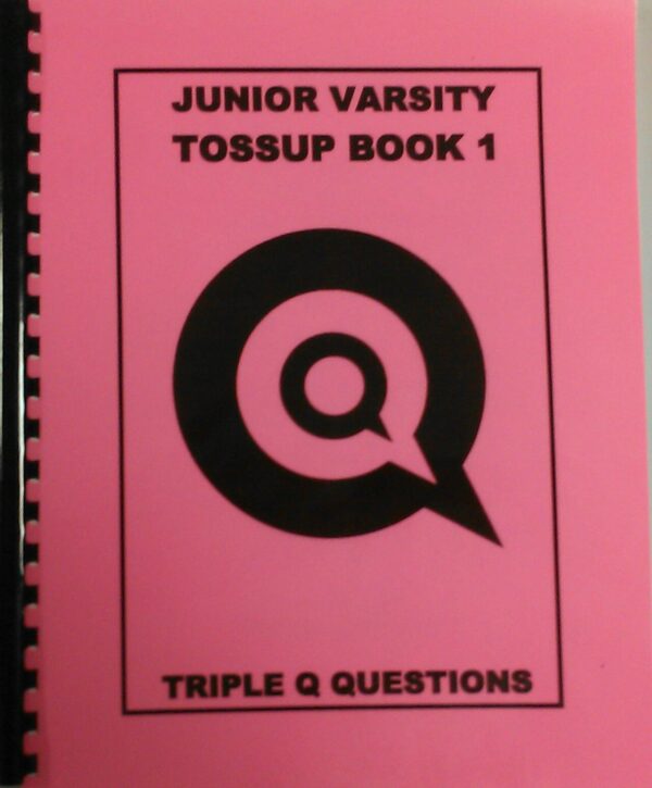 Junior Varsity Tossup Book #1