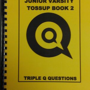 Junior Varsity Tossup Book #2