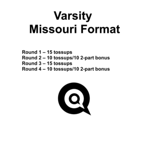 Secured Varsity Missouri Format Questions