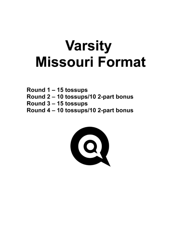 Secured Junior Varsity Competition Questions – Standard Tossup/Bonus Packet - Image 9