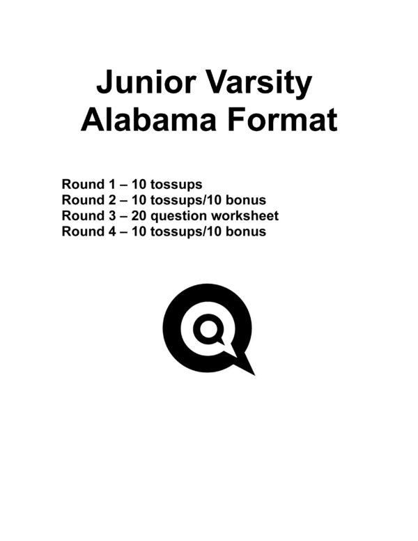 Secured Junior Varsity Alabama Format Questions