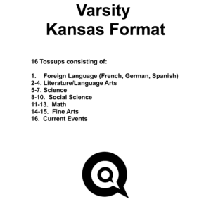 Secured Varsity Kansas Format Questions