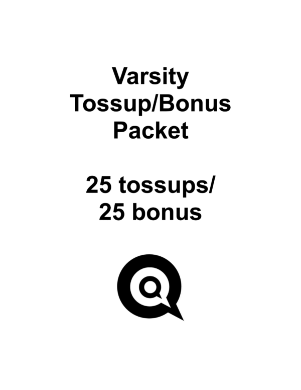 Secured Junior Varsity Competition Questions – Standard Tossup/Bonus Packet - Image 4